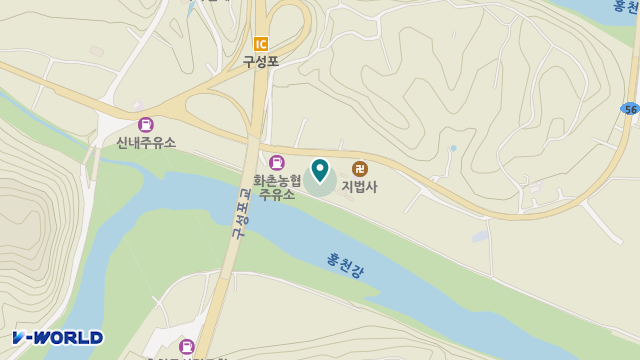 해피누리 노인재가복지센터 위치 지도