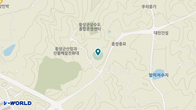 횡성열린재활주간보호센터 위치 지도