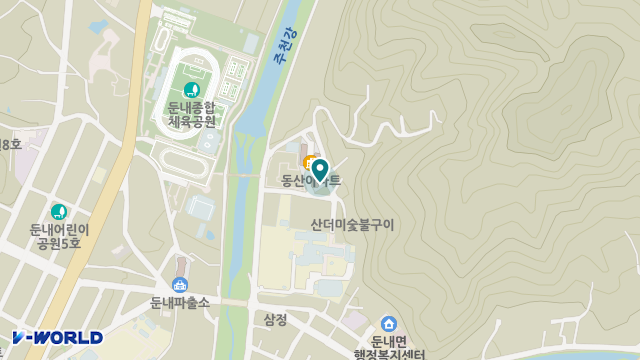 둔내주간보호센터 위치 지도