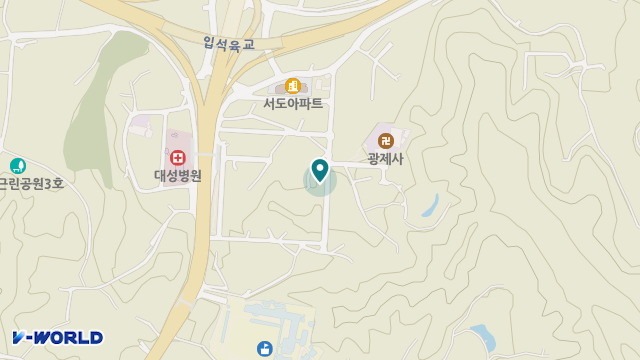실버재가복지센터 위치 지도