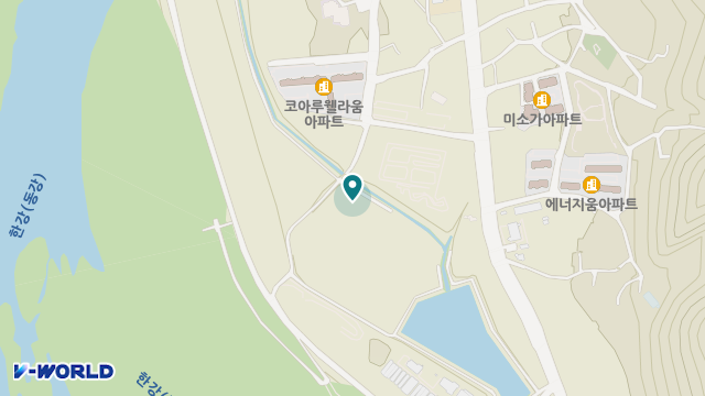 영월재가노인지원센터 위치 지도