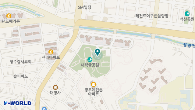 내덕노인복지센터 위치 지도