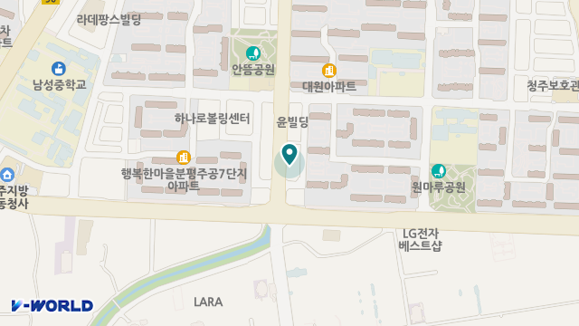 효림노인주야간보호센터 위치 지도