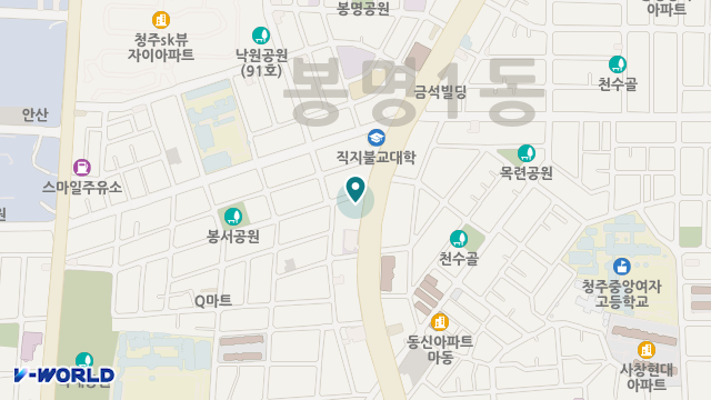 사랑으로노인복지센터 위치 지도