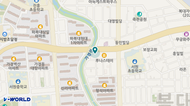 가로수 노인주간보호센터 위치 지도