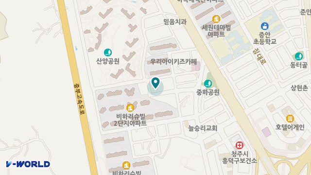 휴 노인복지센터 위치 지도