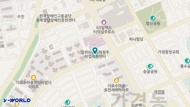 화목한노인주간보호센터 위치 지도