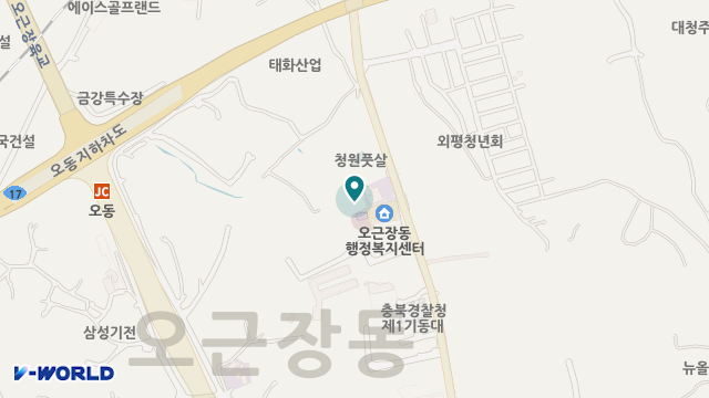 본향데이케어 위치 지도