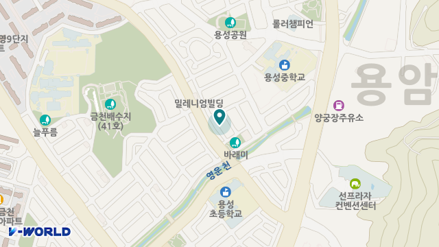 마리아재가노인복지센터 위치 지도