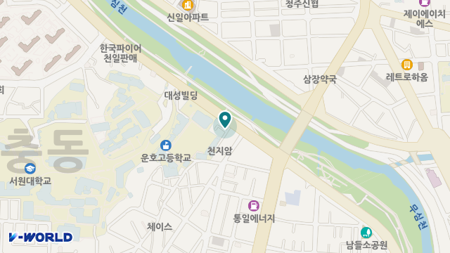 더시니어스재가복지센터 위치 지도