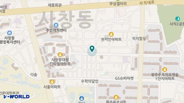 마중재가노인복지센터(서원점) 위치 지도