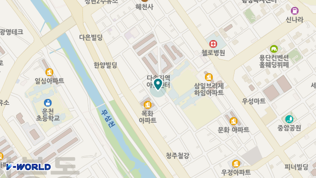 효자노인재가복지센터 위치 지도