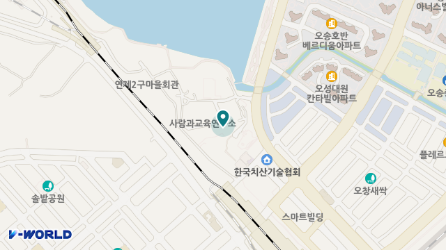 오송휴케어주간보호센터 위치 지도