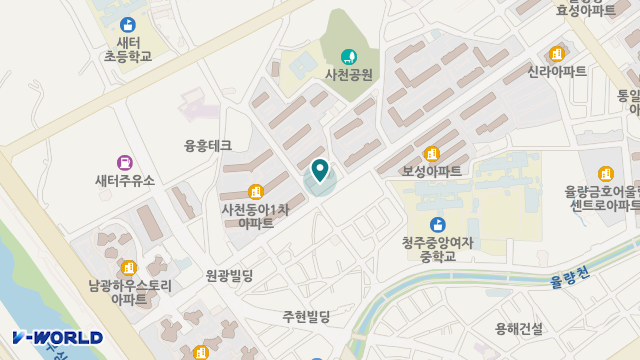 행복나눔노인주야간보호센터 위치 지도