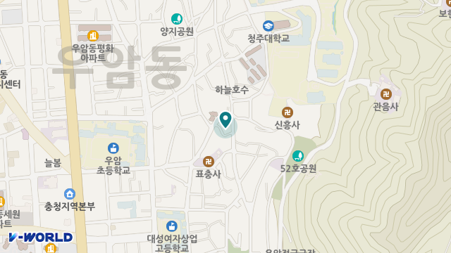 청주실버재가노인복지센터 위치 지도