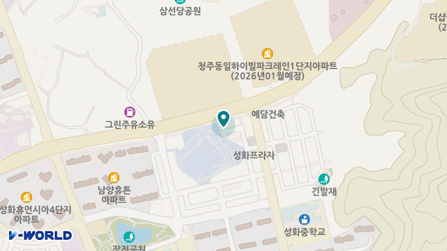 서원주간보호센터 위치 지도