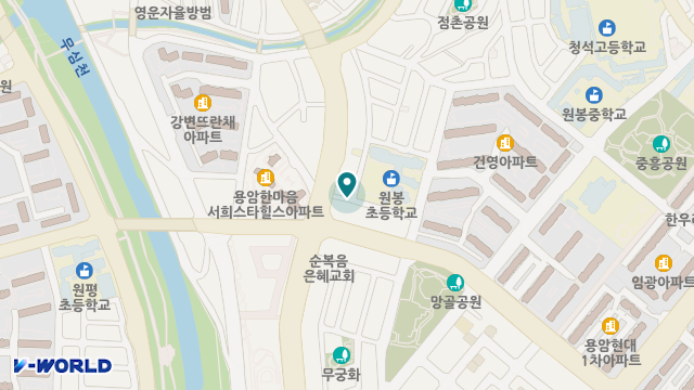 하늘사랑재가센터 위치 지도