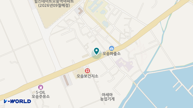 대한재가복지센터 위치 지도