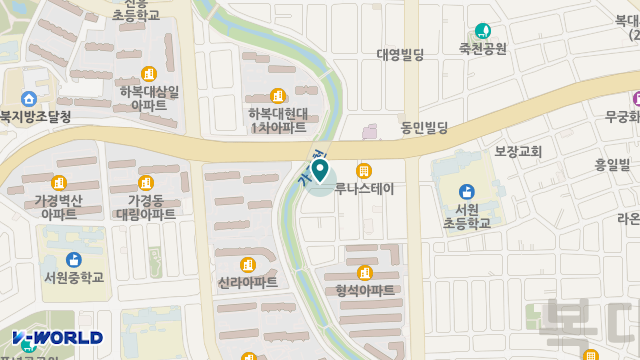 나눔재가노인복지센터 위치 지도