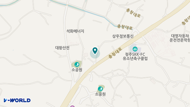 율량데이케어센터 위치 지도