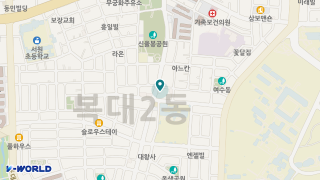 신율재가노인복지센터 위치 지도