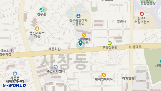 바른재가노인복지센터 위치 지도