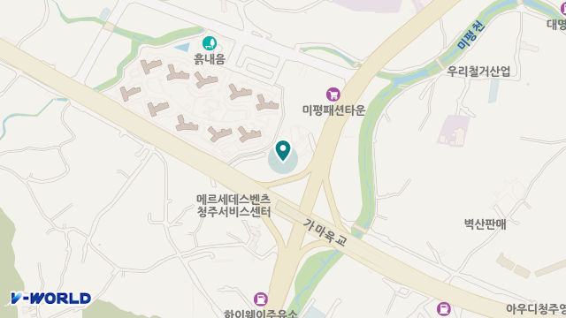 백세시니어타운 재가장기요양기관 위치 지도