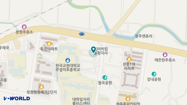 평화의집 노인방문요양센터 위치 지도