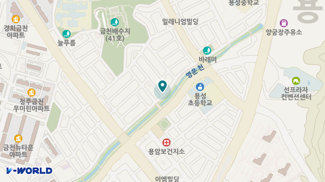 재가요양센터한스 위치 지도