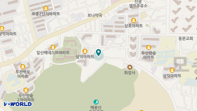 THE안심재가노인복지센터 위치 지도