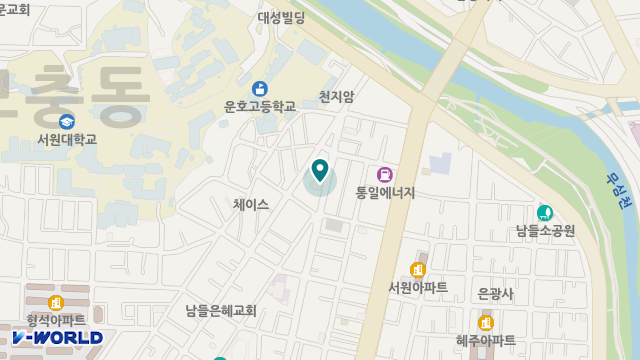 여밈재가노인복지센터 위치 지도