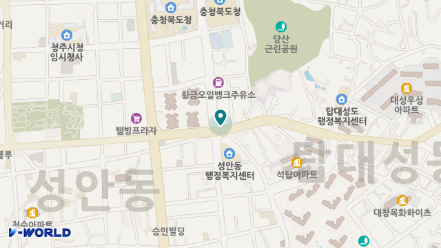 하나재가복지센터 위치 지도