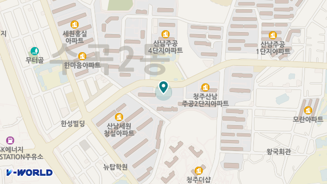 향기재가방문요양센터 위치 지도
