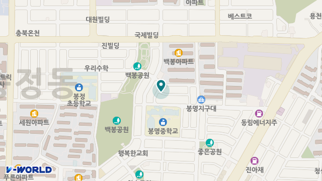 명보재가노인복지센터 위치 지도