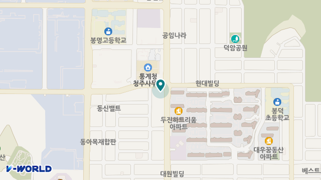 효은노인복지센터 위치 지도