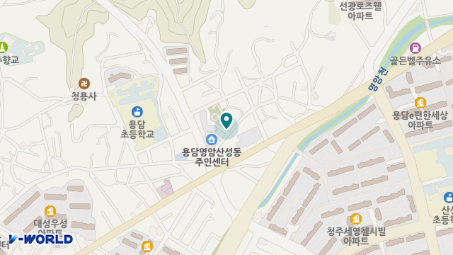 자수정노인복지센터 위치 지도