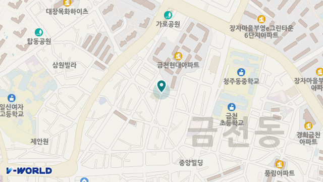 여명재가복지센터 위치 지도