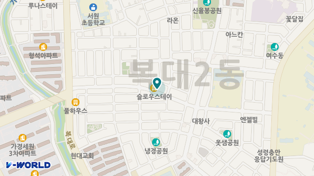 더나눔노인복지센터 위치 지도