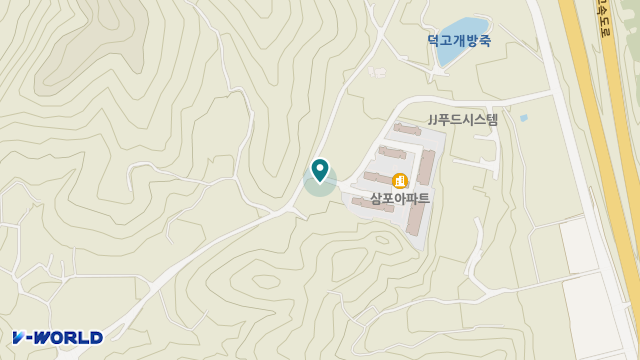 아낌없이주는나무재가노인복지센터 위치 지도