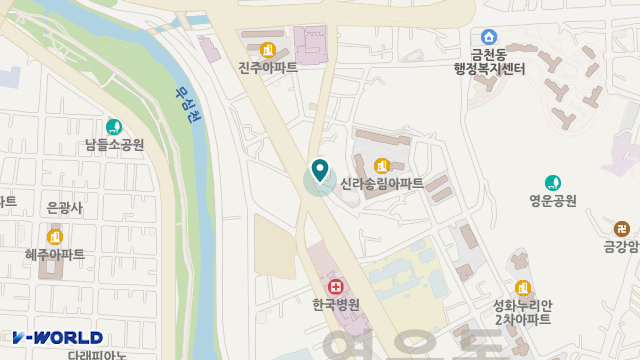 들꽃향기방문요양센터 위치 지도