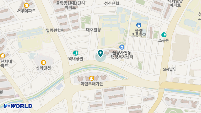샘물노인복지센터 위치 지도