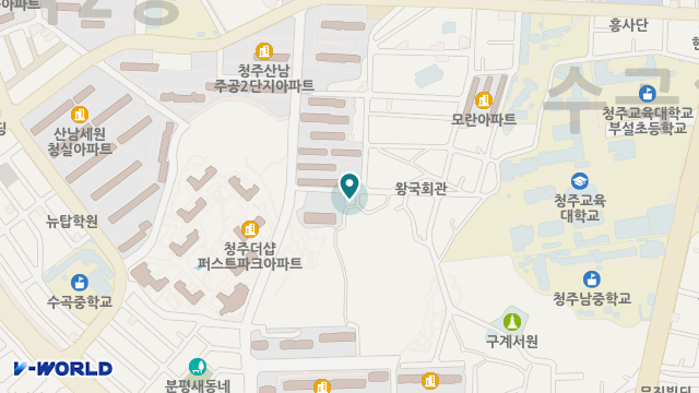 포도나무재가방문요양센터 위치 지도