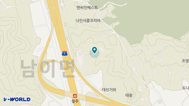 남이노인복지센터 위치 지도
