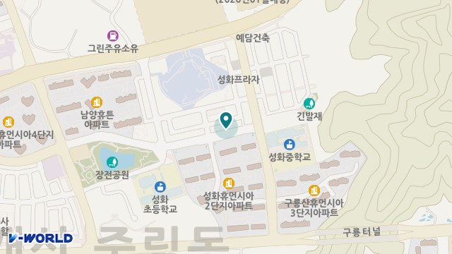 The기쁜노인복지센터 위치 지도