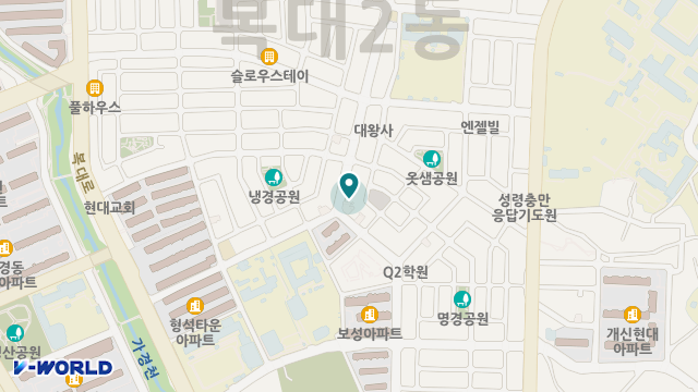 다섬김재가노인복지센터 위치 지도