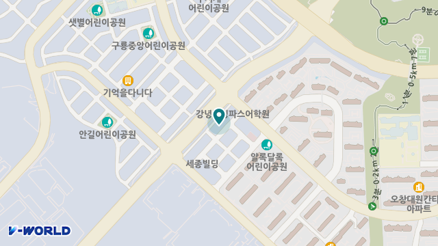 행복오창주간보호센터 위치 지도