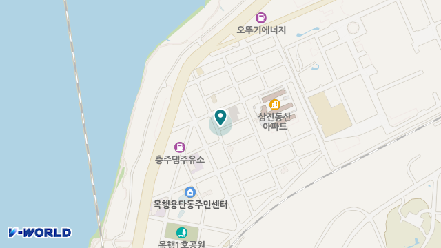 안심재가복지센터 위치 지도