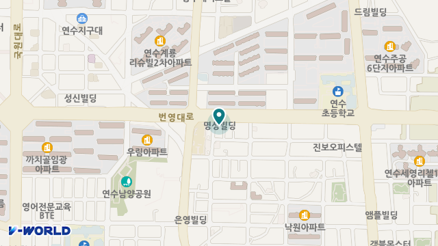 연수노인복지센터 위치 지도
