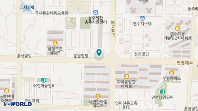온누리재가방문요양센터 위치 지도