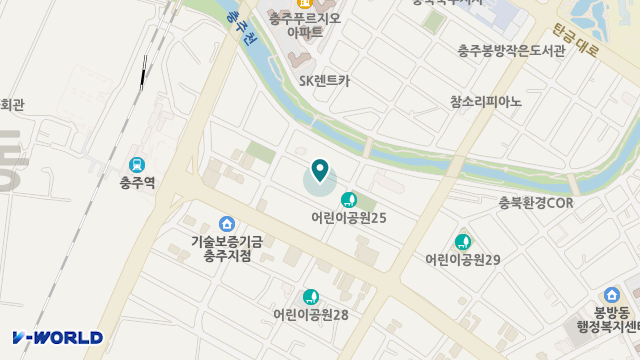 충주남한강재가노인복지센터 위치 지도
